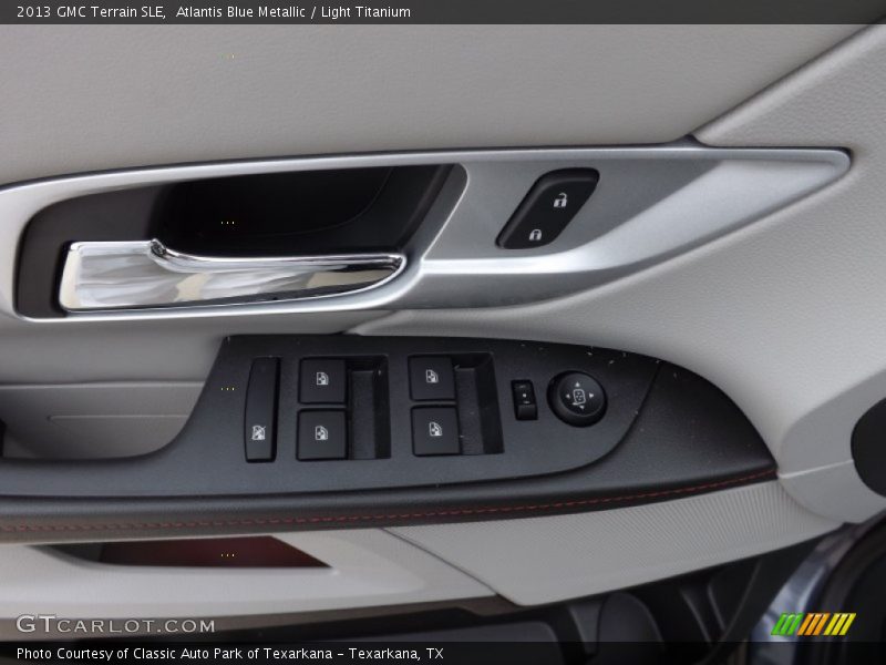 Atlantis Blue Metallic / Light Titanium 2013 GMC Terrain SLE