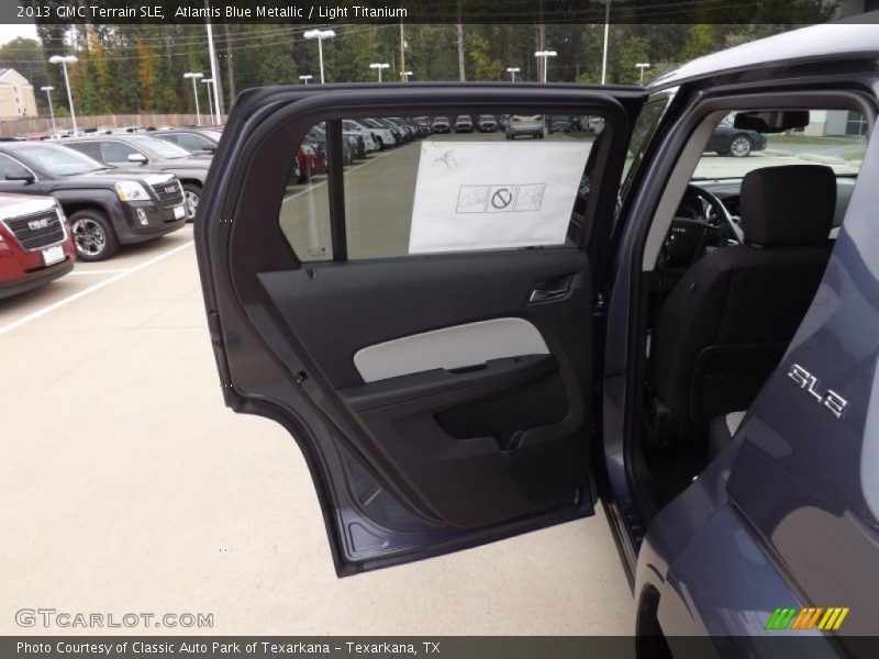 Atlantis Blue Metallic / Light Titanium 2013 GMC Terrain SLE