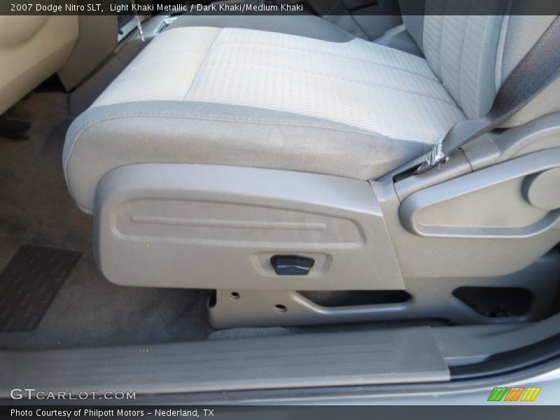 Light Khaki Metallic / Dark Khaki/Medium Khaki 2007 Dodge Nitro SLT