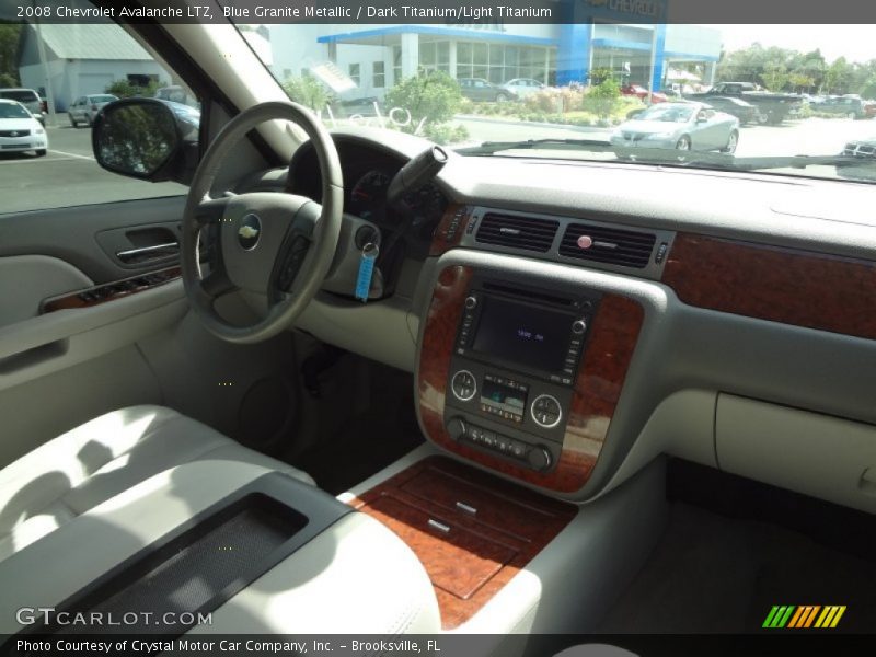 Blue Granite Metallic / Dark Titanium/Light Titanium 2008 Chevrolet Avalanche LTZ