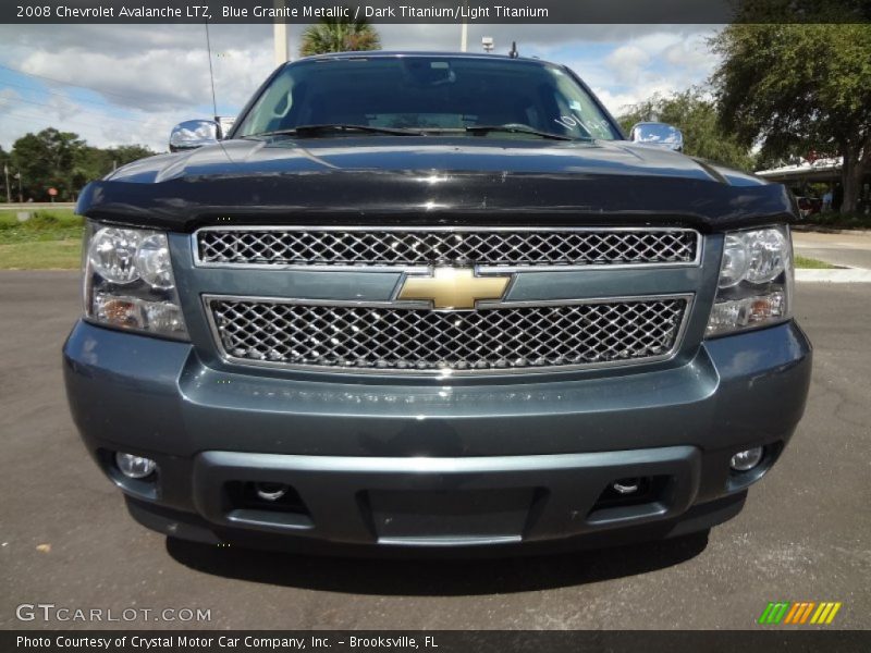 Blue Granite Metallic / Dark Titanium/Light Titanium 2008 Chevrolet Avalanche LTZ