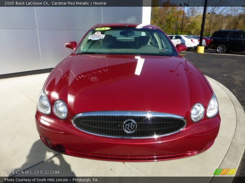 Cardinal Red Metallic / Neutral 2005 Buick LaCrosse CX