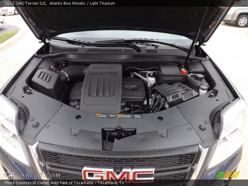 Atlantis Blue Metallic / Light Titanium 2013 GMC Terrain SLE