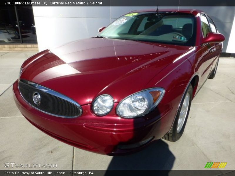 Cardinal Red Metallic / Neutral 2005 Buick LaCrosse CX