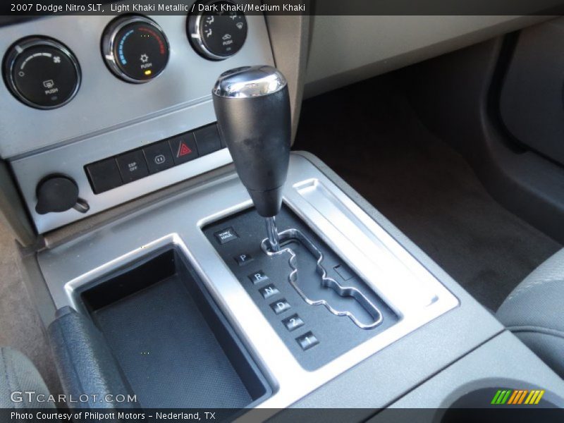 Light Khaki Metallic / Dark Khaki/Medium Khaki 2007 Dodge Nitro SLT