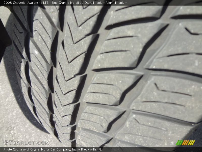 Blue Granite Metallic / Dark Titanium/Light Titanium 2008 Chevrolet Avalanche LTZ