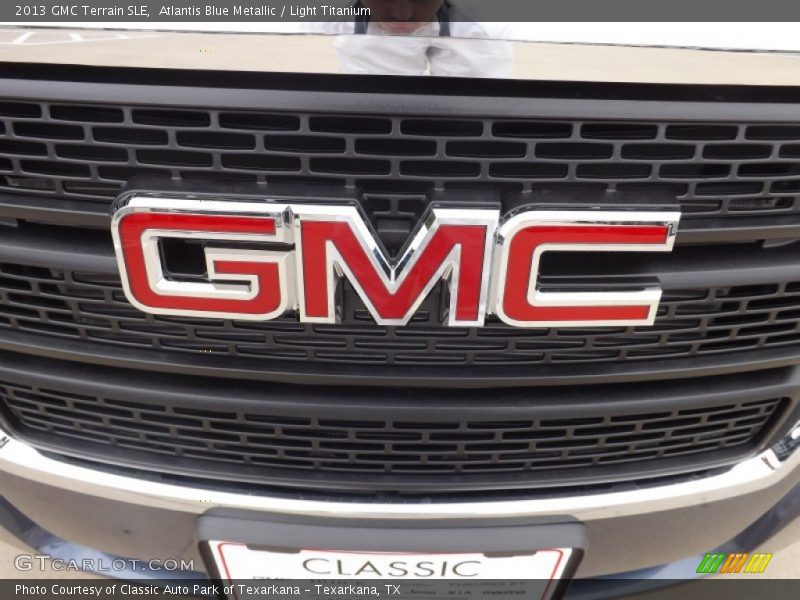 Atlantis Blue Metallic / Light Titanium 2013 GMC Terrain SLE