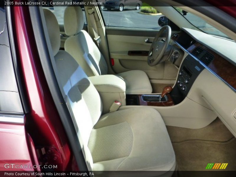 Cardinal Red Metallic / Neutral 2005 Buick LaCrosse CX