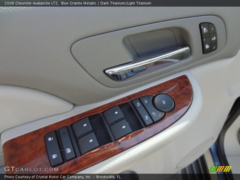 Blue Granite Metallic / Dark Titanium/Light Titanium 2008 Chevrolet Avalanche LTZ