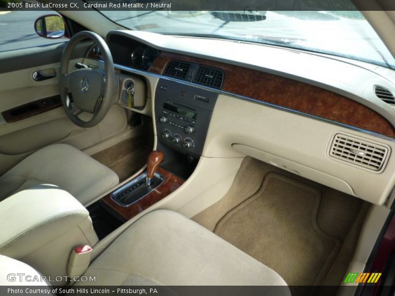 Cardinal Red Metallic / Neutral 2005 Buick LaCrosse CX