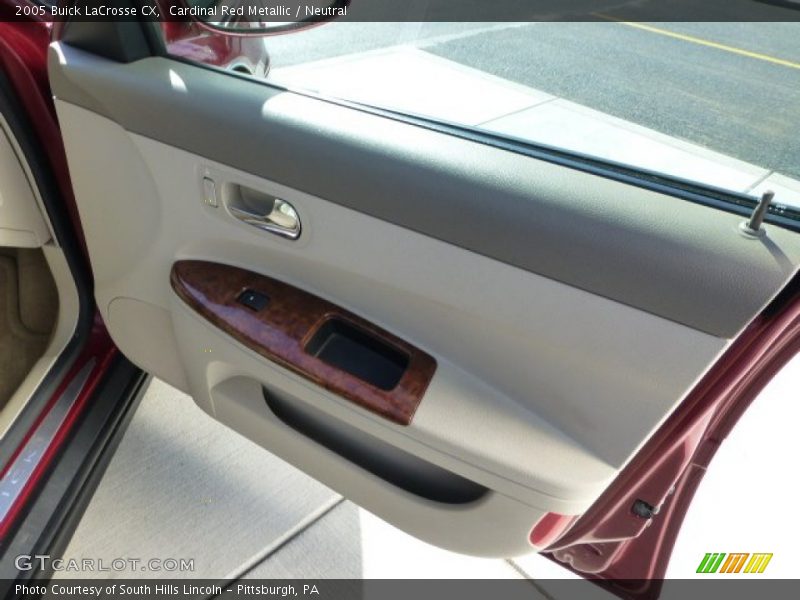 Cardinal Red Metallic / Neutral 2005 Buick LaCrosse CX