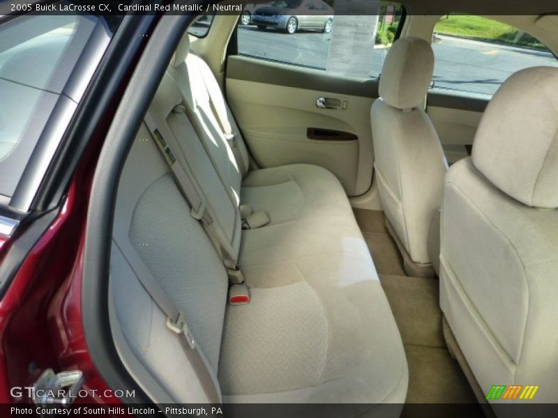 Cardinal Red Metallic / Neutral 2005 Buick LaCrosse CX