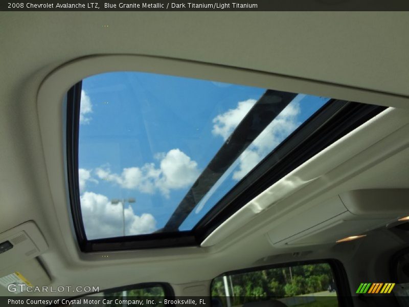 Blue Granite Metallic / Dark Titanium/Light Titanium 2008 Chevrolet Avalanche LTZ