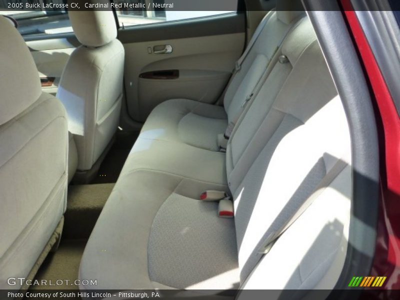 Cardinal Red Metallic / Neutral 2005 Buick LaCrosse CX