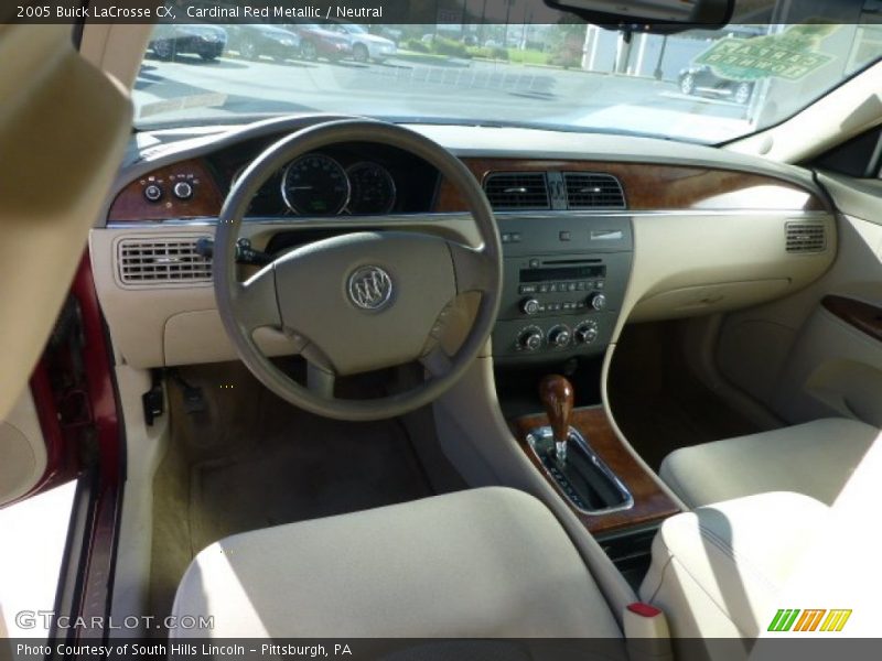 Cardinal Red Metallic / Neutral 2005 Buick LaCrosse CX