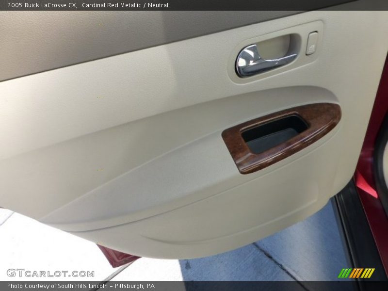 Cardinal Red Metallic / Neutral 2005 Buick LaCrosse CX