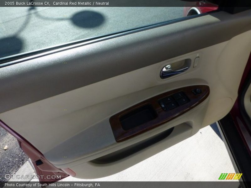 Cardinal Red Metallic / Neutral 2005 Buick LaCrosse CX