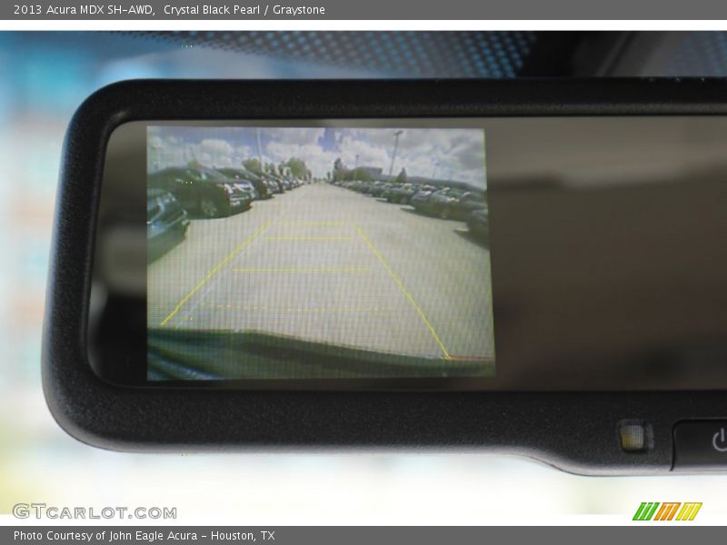 Crystal Black Pearl / Graystone 2013 Acura MDX SH-AWD