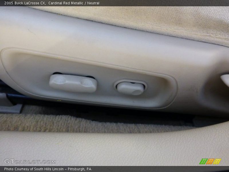 Cardinal Red Metallic / Neutral 2005 Buick LaCrosse CX