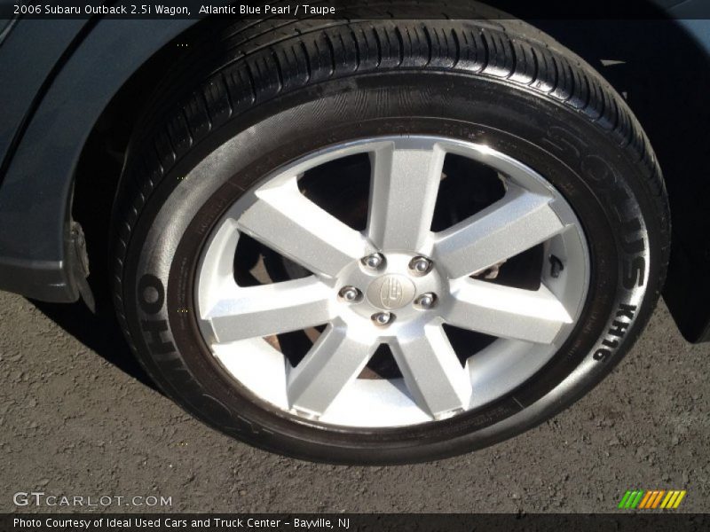 Atlantic Blue Pearl / Taupe 2006 Subaru Outback 2.5i Wagon