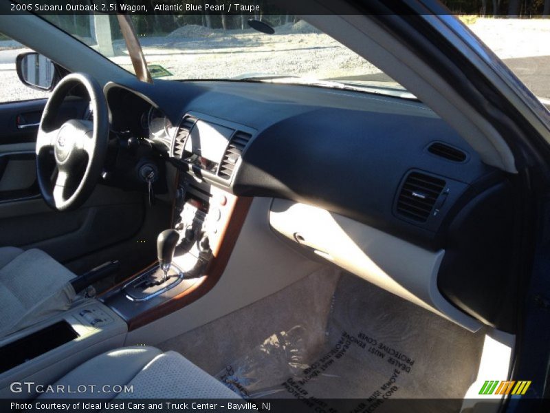 Atlantic Blue Pearl / Taupe 2006 Subaru Outback 2.5i Wagon