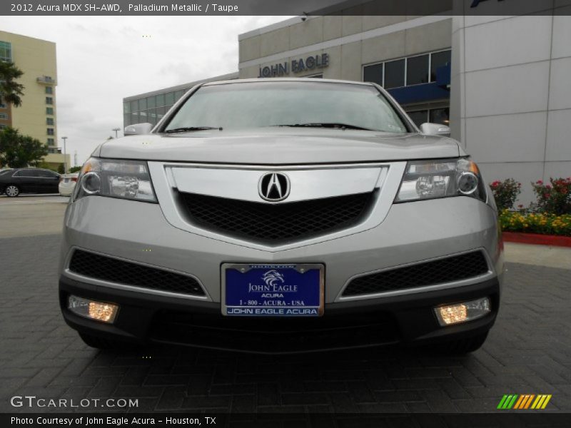 Palladium Metallic / Taupe 2012 Acura MDX SH-AWD