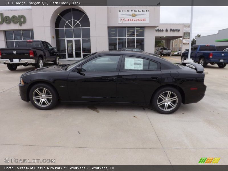 Pitch Black / Black 2013 Dodge Charger R/T