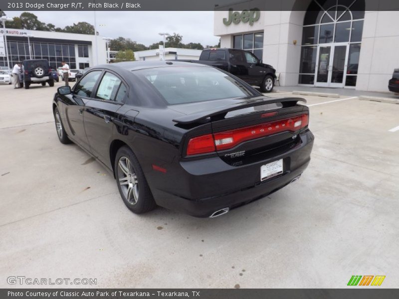 Pitch Black / Black 2013 Dodge Charger R/T