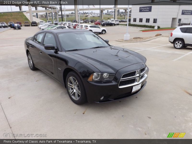 Pitch Black / Black 2013 Dodge Charger R/T