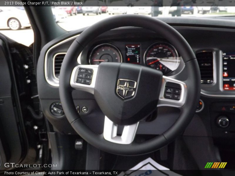 Pitch Black / Black 2013 Dodge Charger R/T