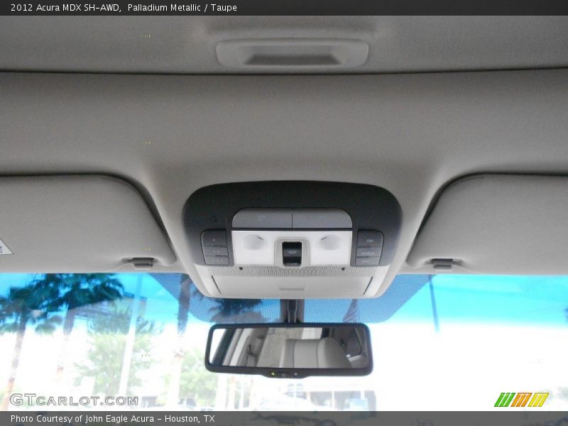 Palladium Metallic / Taupe 2012 Acura MDX SH-AWD