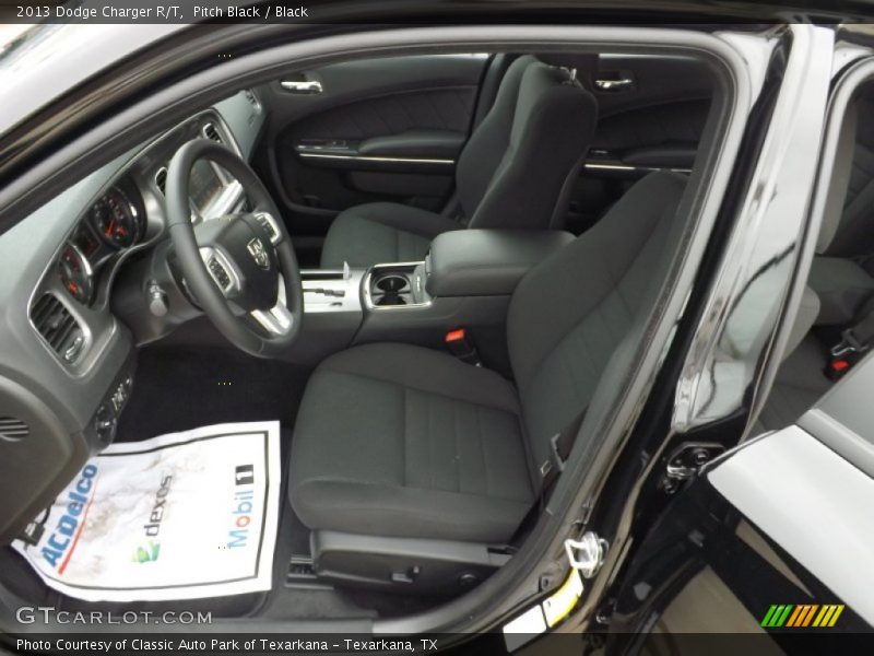 Pitch Black / Black 2013 Dodge Charger R/T