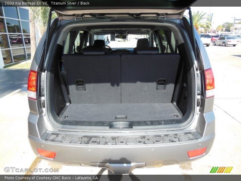 Titanium Silver / Black 2009 Kia Borrego EX V6