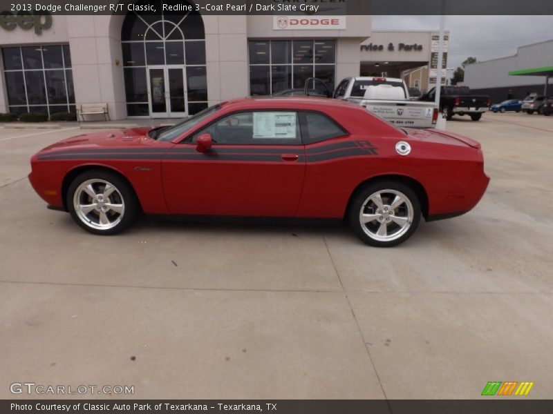 Redline 3-Coat Pearl / Dark Slate Gray 2013 Dodge Challenger R/T Classic