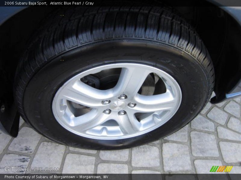 Atlantic Blue Pearl / Gray 2006 Subaru Baja Sport