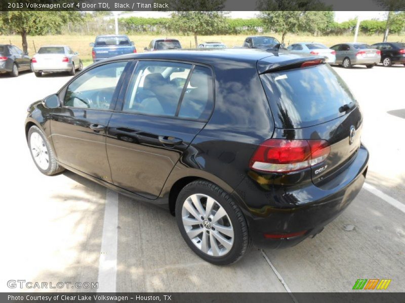 Black / Titan Black 2013 Volkswagen Golf 4 Door TDI