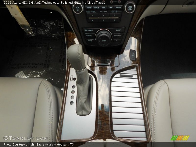 Polished Metal Metallic / Taupe 2012 Acura MDX SH-AWD Technology