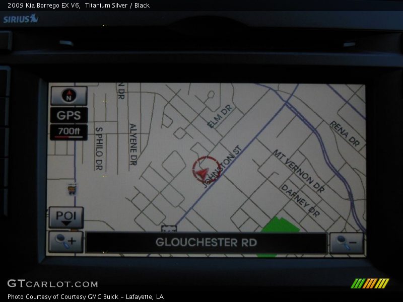 Titanium Silver / Black 2009 Kia Borrego EX V6