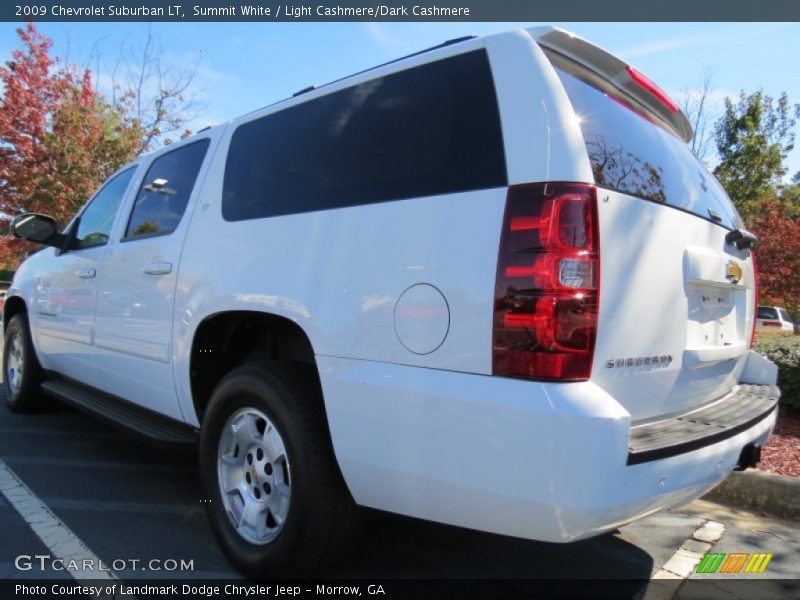 Summit White / Light Cashmere/Dark Cashmere 2009 Chevrolet Suburban LT
