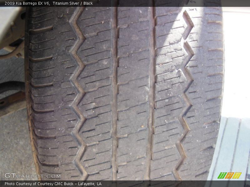 Titanium Silver / Black 2009 Kia Borrego EX V6