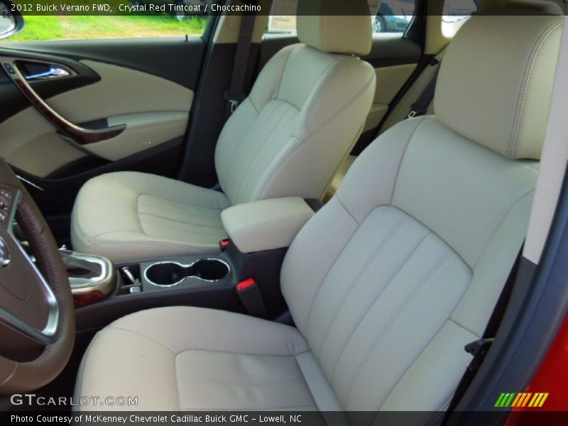 Crystal Red Tintcoat / Choccachino 2012 Buick Verano FWD