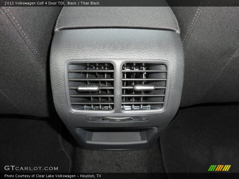 Black / Titan Black 2013 Volkswagen Golf 4 Door TDI