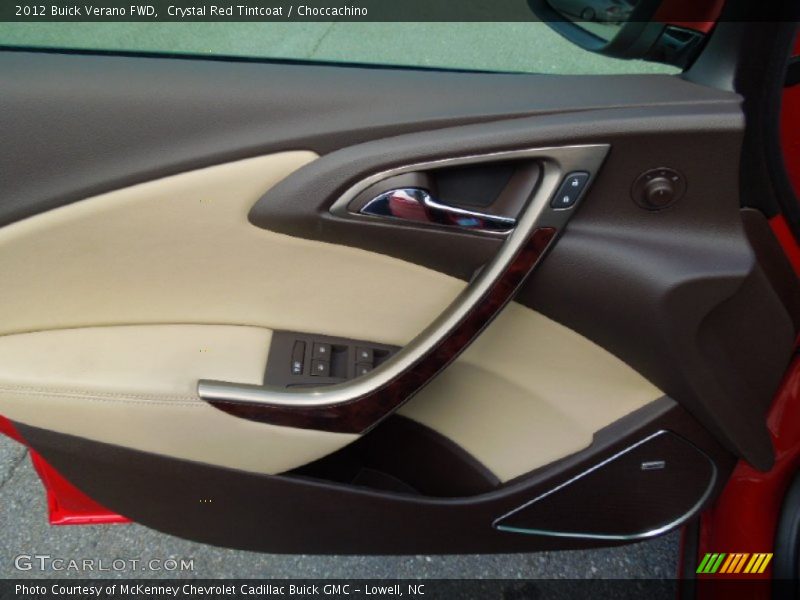 Crystal Red Tintcoat / Choccachino 2012 Buick Verano FWD