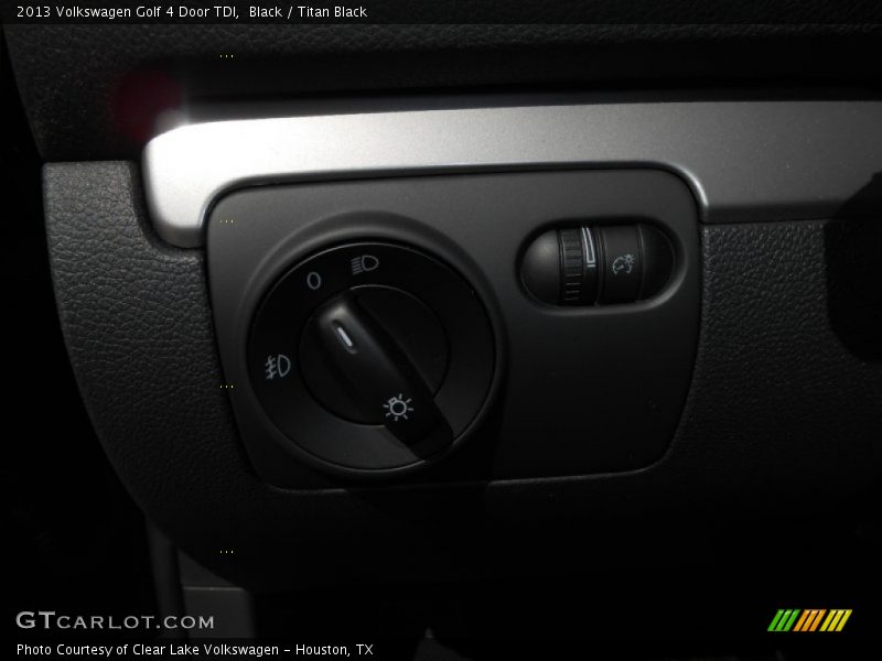 Black / Titan Black 2013 Volkswagen Golf 4 Door TDI
