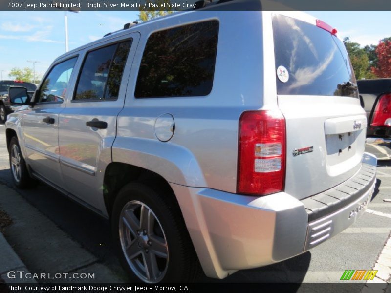 Bright Silver Metallic / Pastel Slate Gray 2007 Jeep Patriot Limited