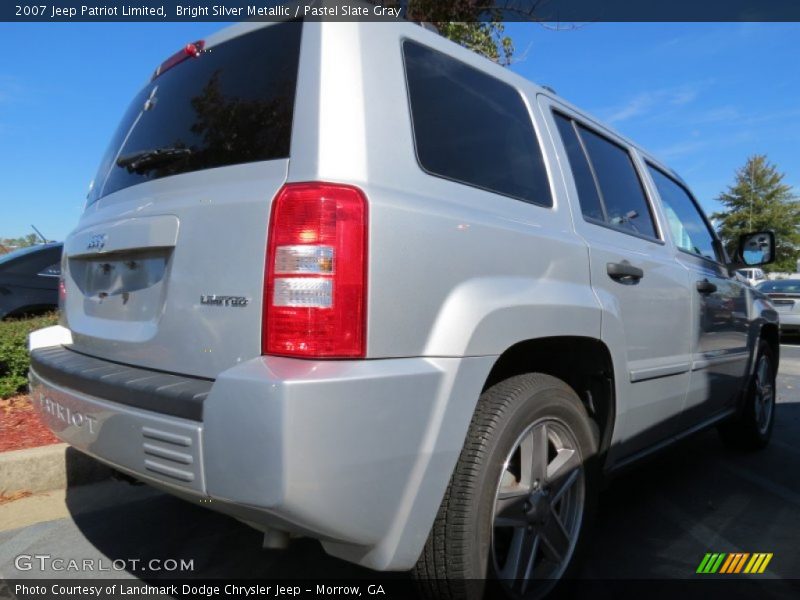Bright Silver Metallic / Pastel Slate Gray 2007 Jeep Patriot Limited