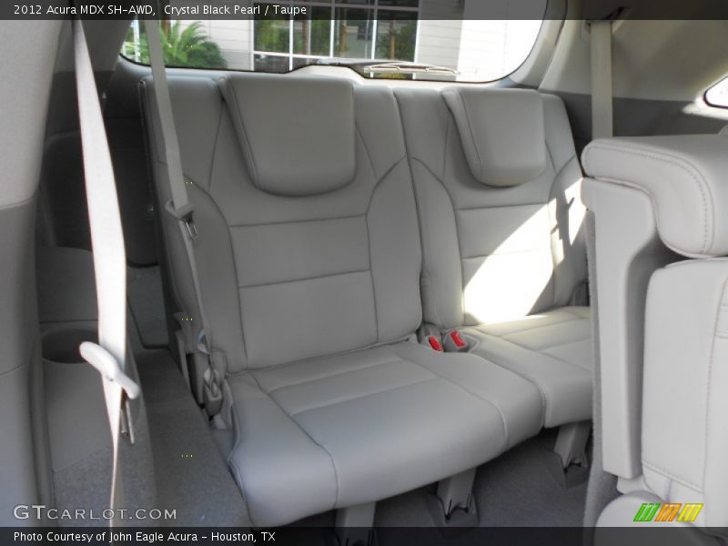 Crystal Black Pearl / Taupe 2012 Acura MDX SH-AWD