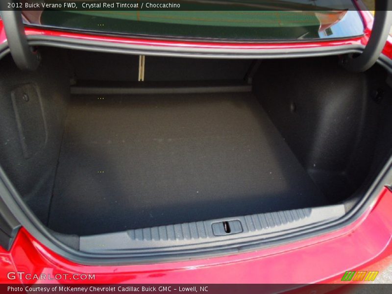 Crystal Red Tintcoat / Choccachino 2012 Buick Verano FWD