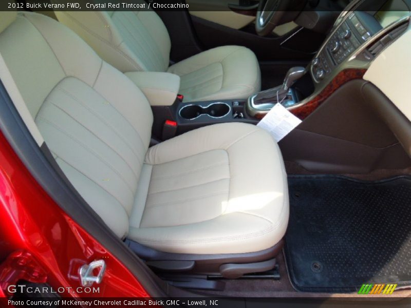 Crystal Red Tintcoat / Choccachino 2012 Buick Verano FWD