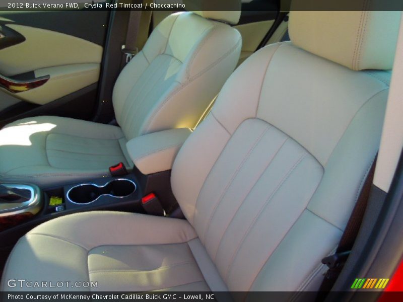 Crystal Red Tintcoat / Choccachino 2012 Buick Verano FWD